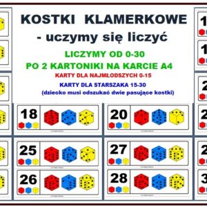 Kostki klamerkowe - pomoc dydaktyczna plik PDF