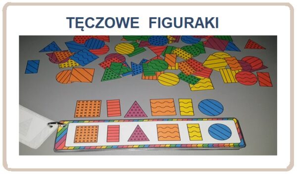 Tęczowe figuraki - pomoc dydaktyczna plik PDF