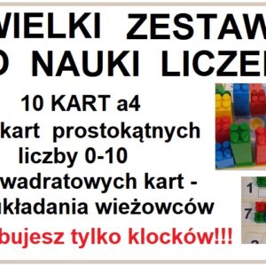 Zestaw do nauki liczenia 3 w 1 - pomoc dydaktyczna plik PDF