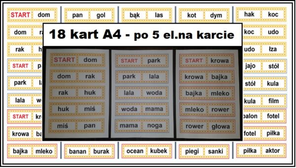 Domino - pomoc dydaktyczna plik PDF