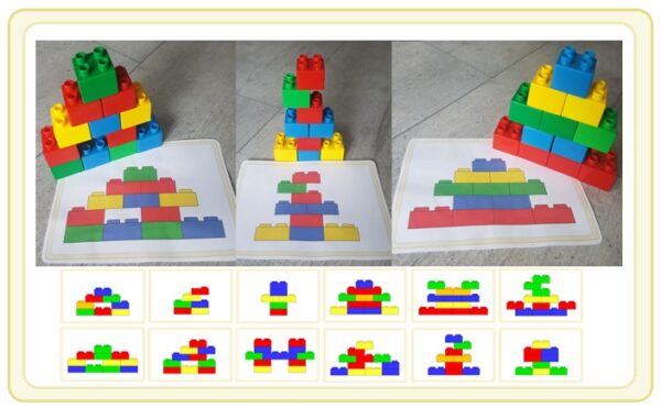 Wieże duplo - pomoc dydaktyczna plik PDF