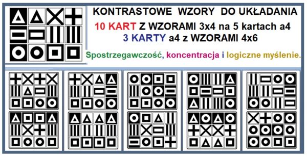 Wzory kontrastowe - pomoc dydaktyczna plik PDF