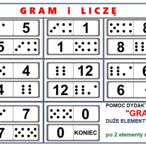 Gram i liczę - pomoc dydaktyczna plik PDF