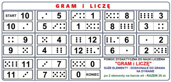 Gram i liczę - pomoc dydaktyczna plik PDF