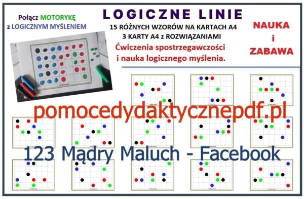 Logiczne linie - pomoc dydaktyczna plik PDF