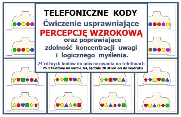 Telefoniczne kody - pomoc dydaktyczna plik PDF