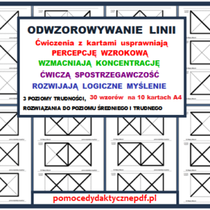 Odwzorowywanie linii - pomoc dydaktyczna PDF