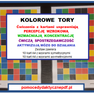 Kolorowe tory pomoc dydaktyczna PDF