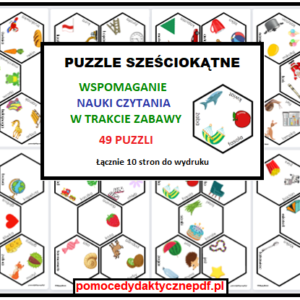 Puzzle sześciokątne