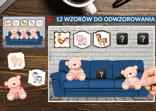 percepcja wzrokowa, spostrzegawczość, koncentracja - pdf