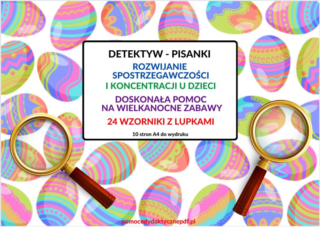 Detektyw Pisanki Pomoce Dydaktyczne Pdf