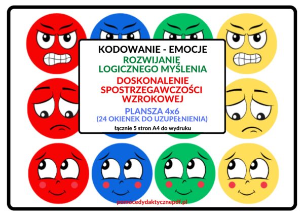 KODOWANIE, KODOWANIE NA DYWANIE, EMOCJE -PDF