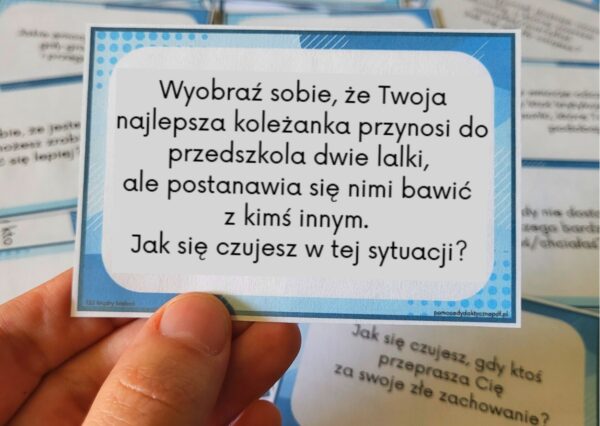 karty zrozumieć emocje, umiejętności społecznych - pdf