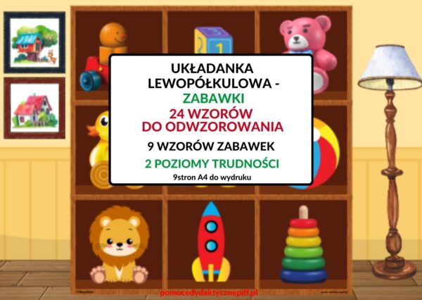 ZABAWKI, percepcja wzrokowa, Pomoce dydaktyczne PDF, Nauka przez zabawę, Pomoce pdf