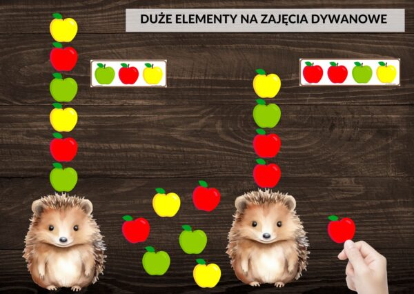 rytmy, jeż, matematyka, pomoce pdf