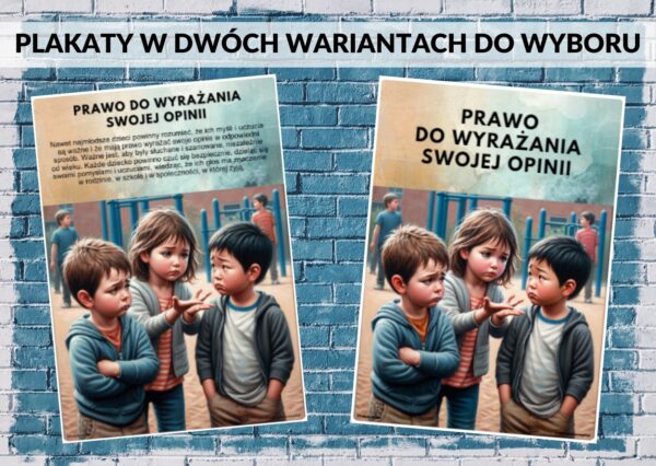 plansze edukacyjne, prawa dziecka - pdf