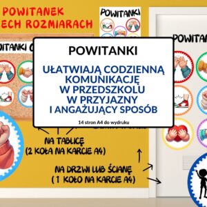 powitanki, powitanki grupowe, komunikacja - pdf