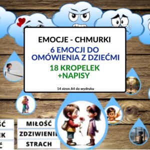 emocje, chmurki - pdf