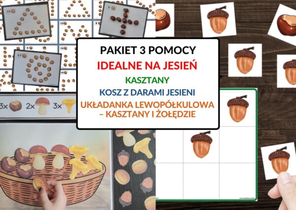 Kasztany i żołędzie pakiet promocyjny PDF