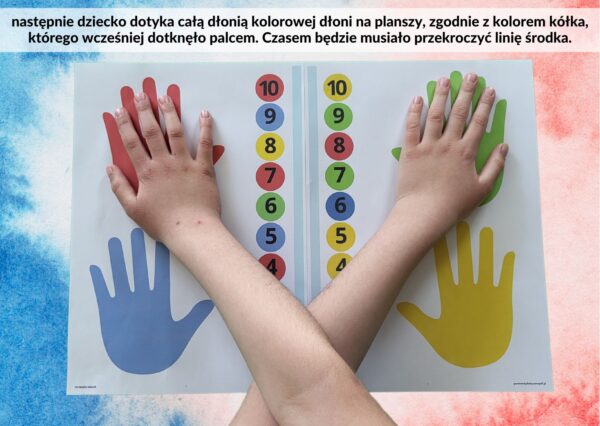 ćwiczenia oko ręka, koordynacja wzrokowo-ruchowa, koncentracja, przekraczanie linii środka - pdf