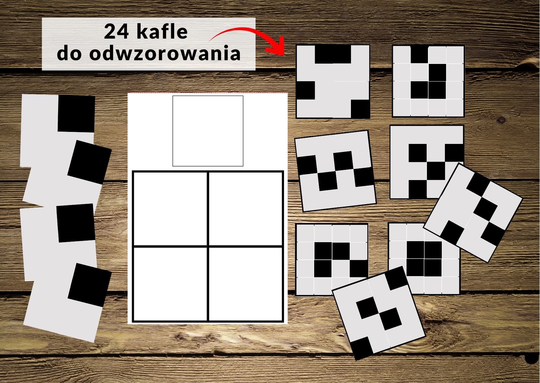 koncentracja, spostrzegawczość, logiczne myślenie i analiza wzorów, orientacja w przestrzeni, percepcja wzrokowa - pdf