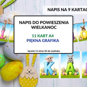 Napis - WIELKANOC - pdf